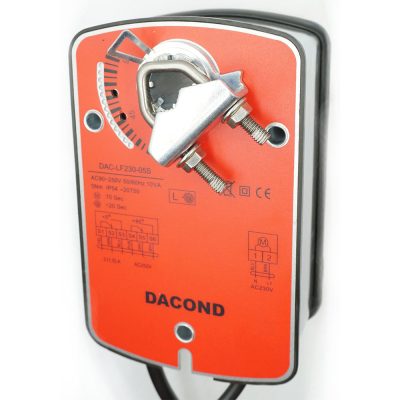 Электропривод DACOND DAC-LF230-03S (3 Н·м, 230 В, с возвратной пружиной)