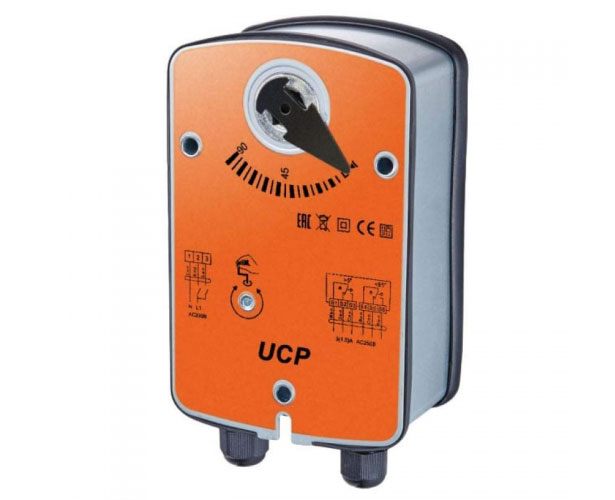 Электропривод UCP UB-24-10 2-х позиционный с возвратной пружиной