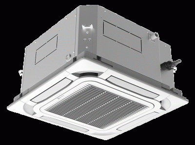 Комплект ELECTROLUX EACC-18H/UP3-DC/N8 инверторной сплит-системы, кассетного типа
