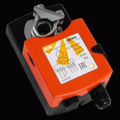 Электропривод BVM LM230-6 для воздушных клапанов