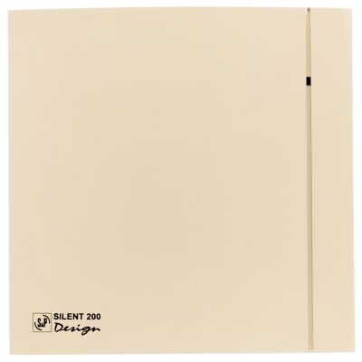 Накладной вентилятор Soler Palau SILENT-200 CZ IVORY DESIGN 4C