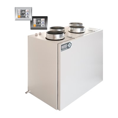 Приточно-вытяжная установка с пластинчатым рекуператором ФЬОРДИ ВПУ CF 500 V