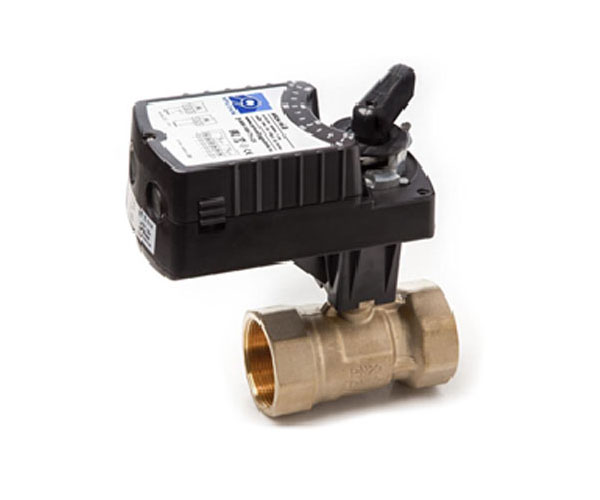 Кран шаровой двухходовой с электроприводом SPUTNIK AR230/24 K2 DN40, 24 В