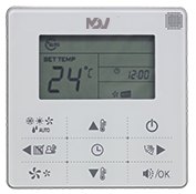 Кассетный четырёхтрубный фанкойл MDV MDKD-300S