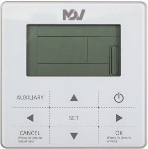 Напольно-потолочный двухтрубный фанкойл MDV MDKH1-V500-R3