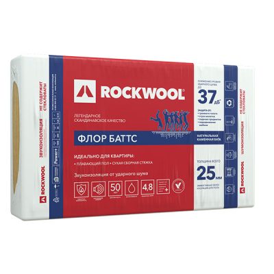 ROCKWOOL ФЛОР БАТТС