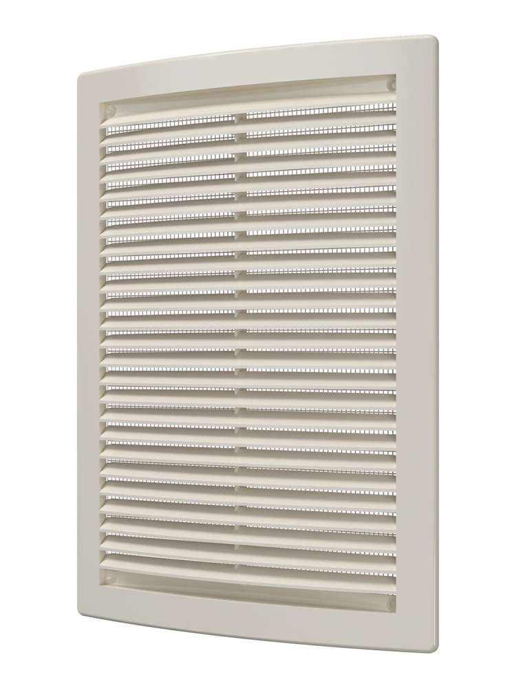 Решетка вентиляционная РЦ сетка 180х250 пластик Ivory ERA