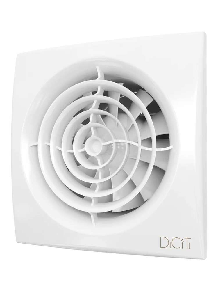 Вентилятор накладной AURA D125 обратный клапан DICITI