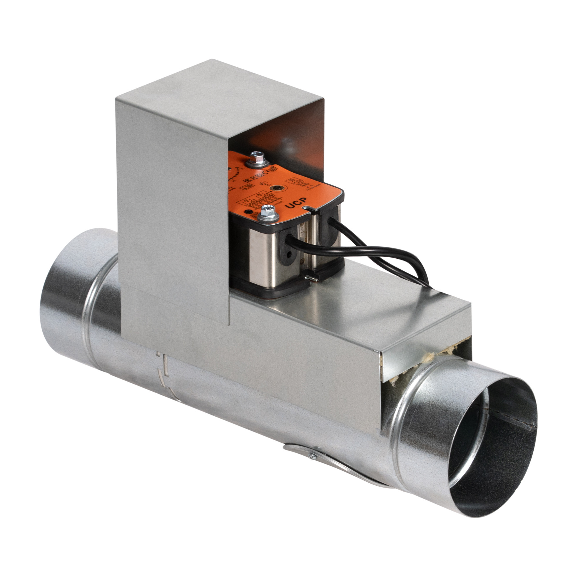 Клапан противопожарный SHUFT SHFDO-60-O-d355-MB230-0-0-0-0, Ø355 мм, EI 60
