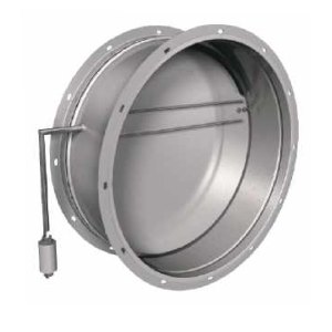 Клапан обратный КО круглый и КОп прямоугольный