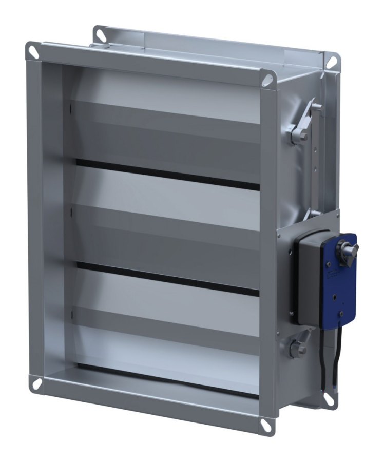 Воздушный клапан повышенной плотности ЗАТВОР-П 1000×500