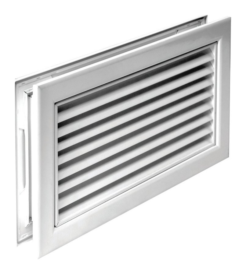 Решётка переточная РП 150×150