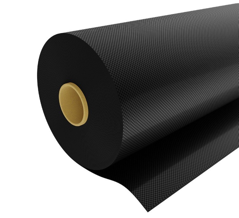 Покрытие защитное РУ-ФЛЕКС ПРОМ ФОРМА-СК 1200 мм × 25 м, чёрный
